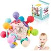 Toys for Babies 0-6 Months | Baby Teething Toys 6 To 12 Months Baby Teething Ball Toy 0-3 Month Rattle Sensory Infant Toys for 0-3-6-12 Months Baby