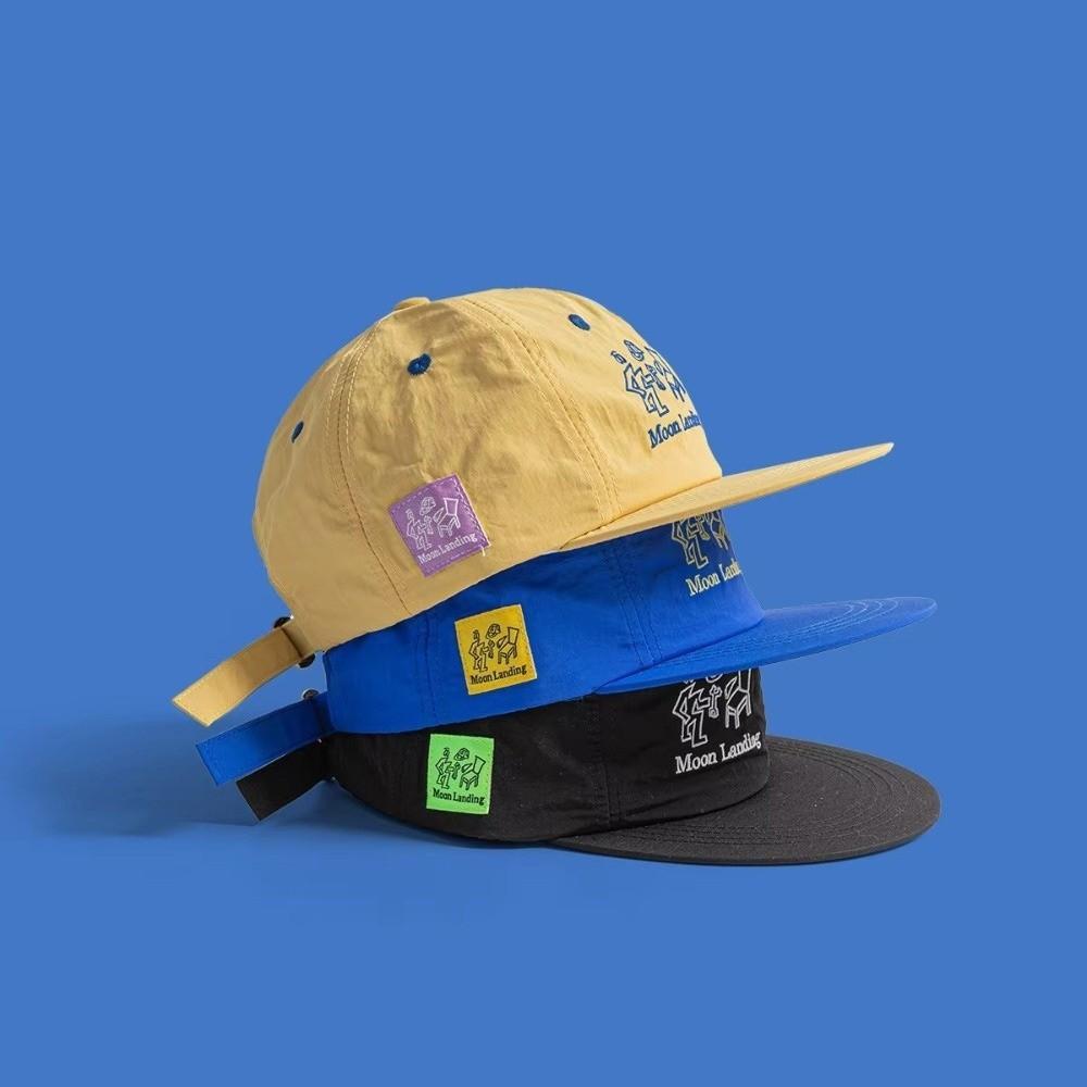 Quick-Drying Flat Brim Peaked Cap Flat Brim Thin Breathable Baseball Cap Outdoor Sports