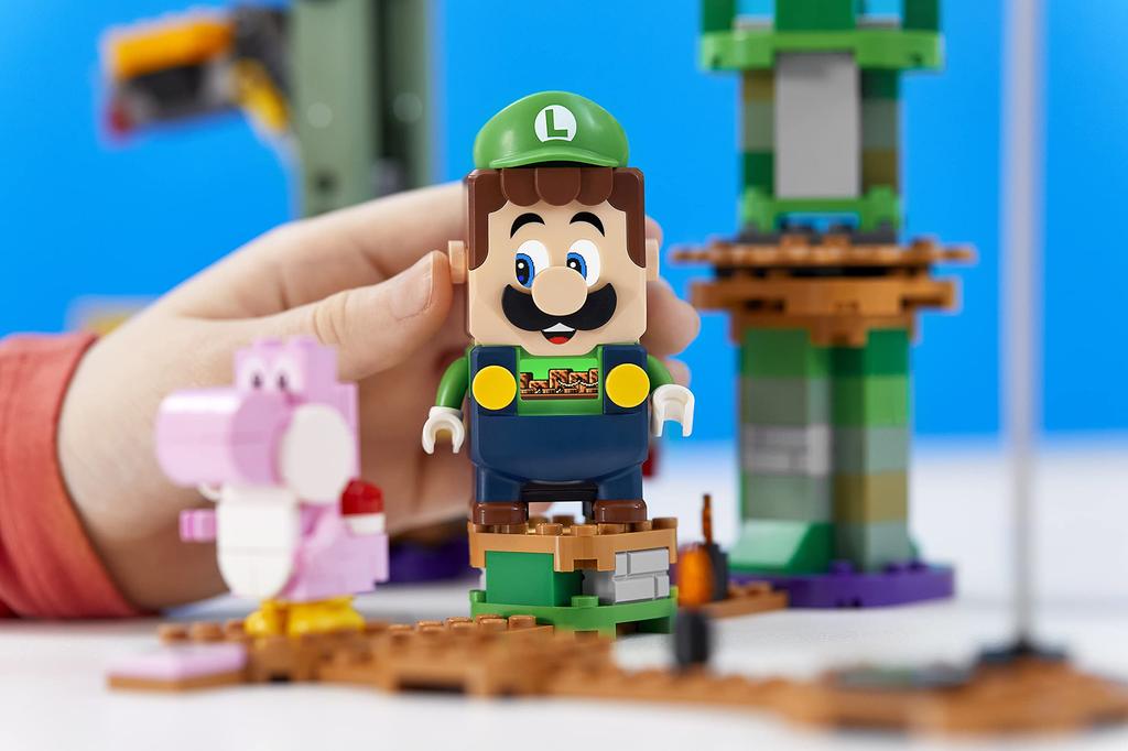 LEGO Стартовый набор Super Mario LEGO Luigi and the Beginning of Adventure, в комплект входит футляр для переноски [выгода производителя] ~ 71387+