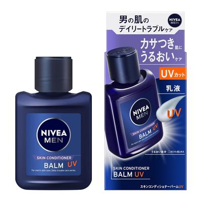 Nivea Men Бальзам-кондиционер для кожи УФ-лосьон Мужской для сухой кожи Увлажнение Защита Предотвращает пятна веснушки SPF25PA++ Без спирта