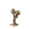 Brass Retro Couple Ornament Creative Handicraft Copper Ornament Small Figurines Miniatures Home Decor