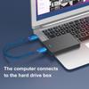 Плетеный нейлоновый USB 3.0 удлинитель, кабель для передачи данных с алюминиевыми разъемами для камеры, вентилятора