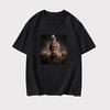 Adults Casual T-Shirt Chinese Black Myth Game Graphic Tee Cotton Blend Round Neck