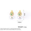 Women's Light Luxury Design Elegant Vintage Imitation Pearl Earrings Fashionable And Versatile Niche Design Earrings