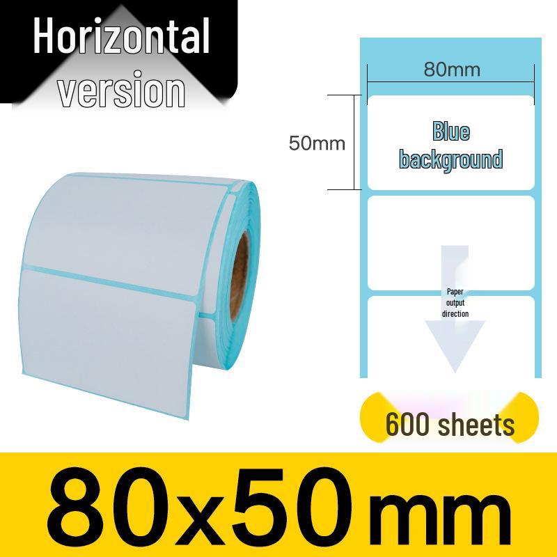 100x100x150mm Three-Proof Self-Adhesive Thermal Label Paper for Barcode Printing