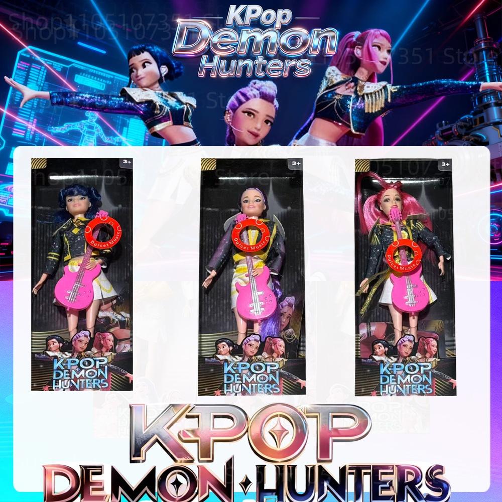 Kpop Охотники на демонов Мира Руми Зои Аниме Периферия Игрушки Рождественский подарок для фанатов Kpop Любителей аниме Играть