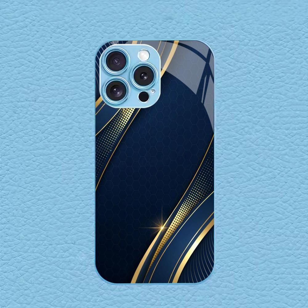 Посеребренный Чехол из Закаленного Стекла для Телефона для iPhone Чехол для 11/12/13/14/15/16/17 Pro MAX