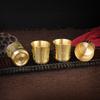 Tea Cups Tea Mug Brass Homeware China Antique Bar Drinkware Ancient Teacup for Drink Tea Coffee Tabletop Home Office Decor