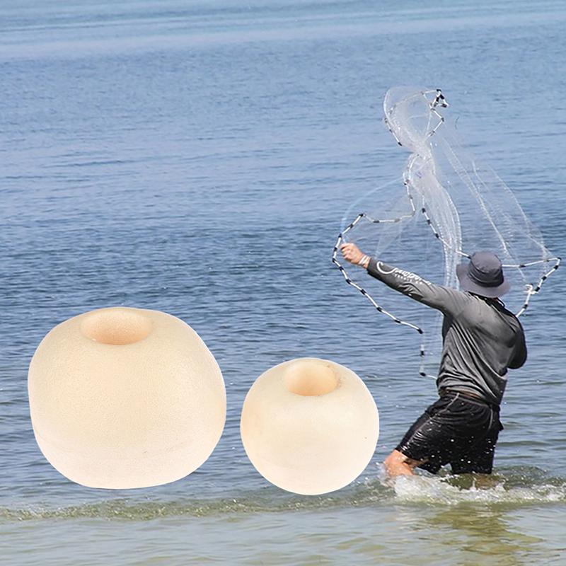 1 шт. 6/8 см ПВХ Круглый Маркеры для Краболовной Сети Поплавок Пенопластовый Поплавок Поплавок Глубоководный Шнур Поплавки для Гидроцикла Каяка Якоря Линия Лодки