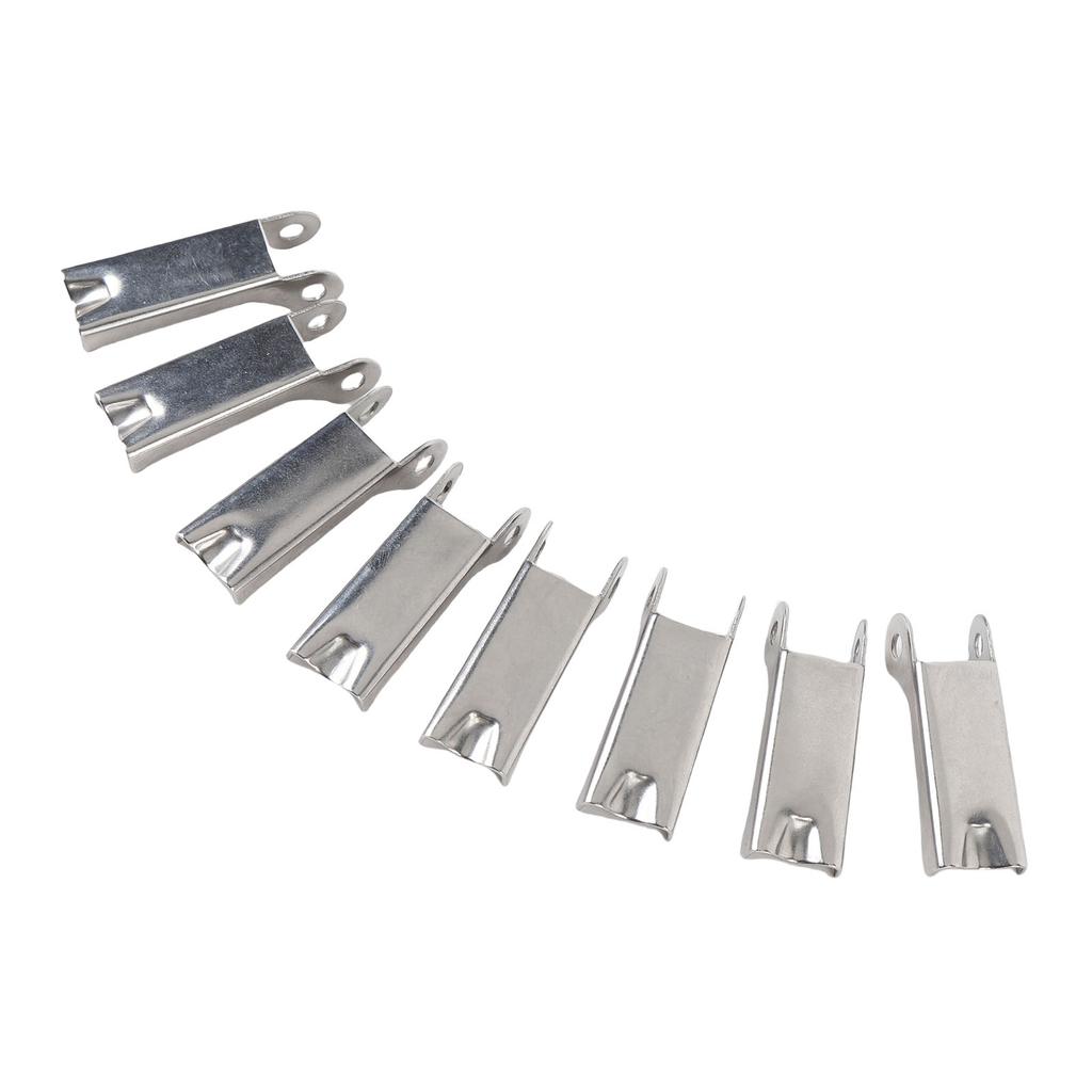 8 шт. Крюк с предохранительной защелкой из нержавеющей стали 316 Многоцелевой сменный фаркоп для буксировочного ресивера для груза