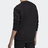 adidas Флисовая толстовка с круглым вырезом Originals Trf, мужские топы, черные EH6513