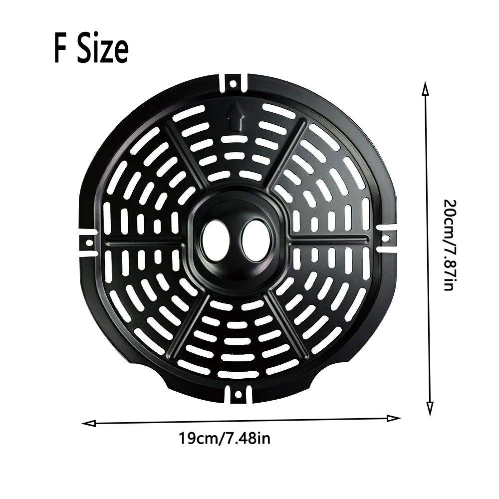 Круглый коврик для аэрофритюрницы Квадратная корзина-гриль Антипригарная сковорода-фритюрница Гриль-сковорода для аэрофритюрницы Запасной противень