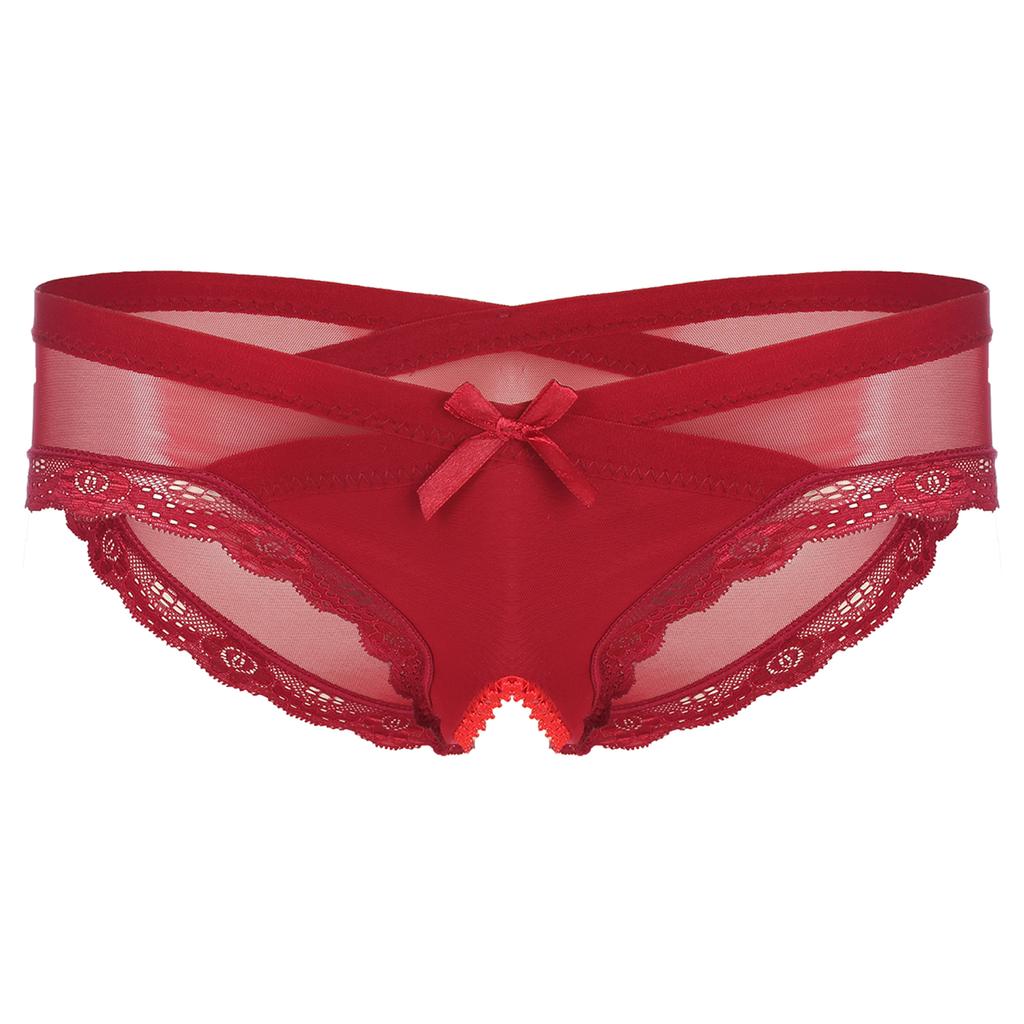 Мужские прозрачные сетчатые трусы с кружевной отделкой, с низкой талией, с вырезами, нижнее белье для переодевания