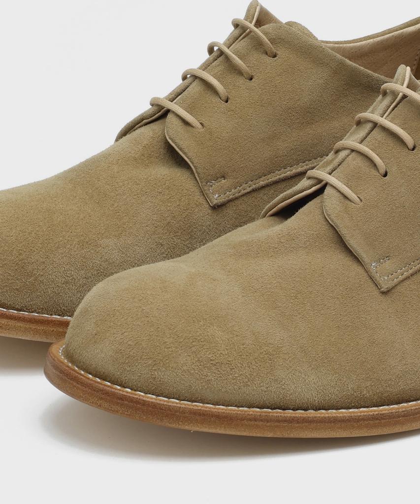 Firenze Atelier [Red Sole] Contemporary Wrinkle Derby 1600 [Ash Beige Suede]