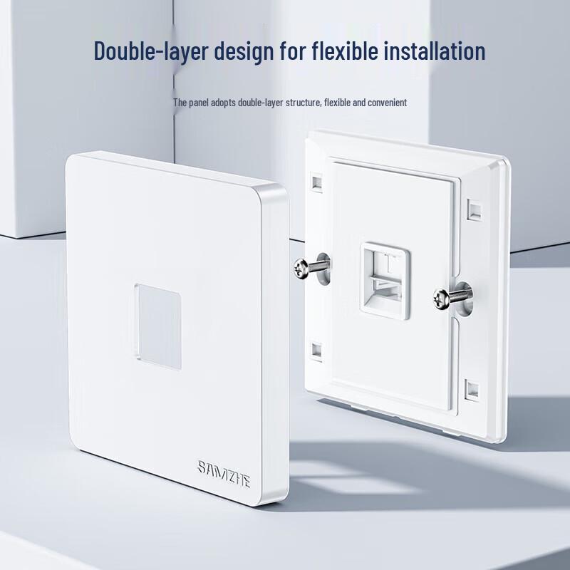 SAMZHE WAN-01 Network Module Wall Plate
