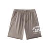 Lifestyle Series Printed Letter Mid-Rise Drawstring Loose Casual Shorts Men Shorts Majestic-Gray 152428302-1