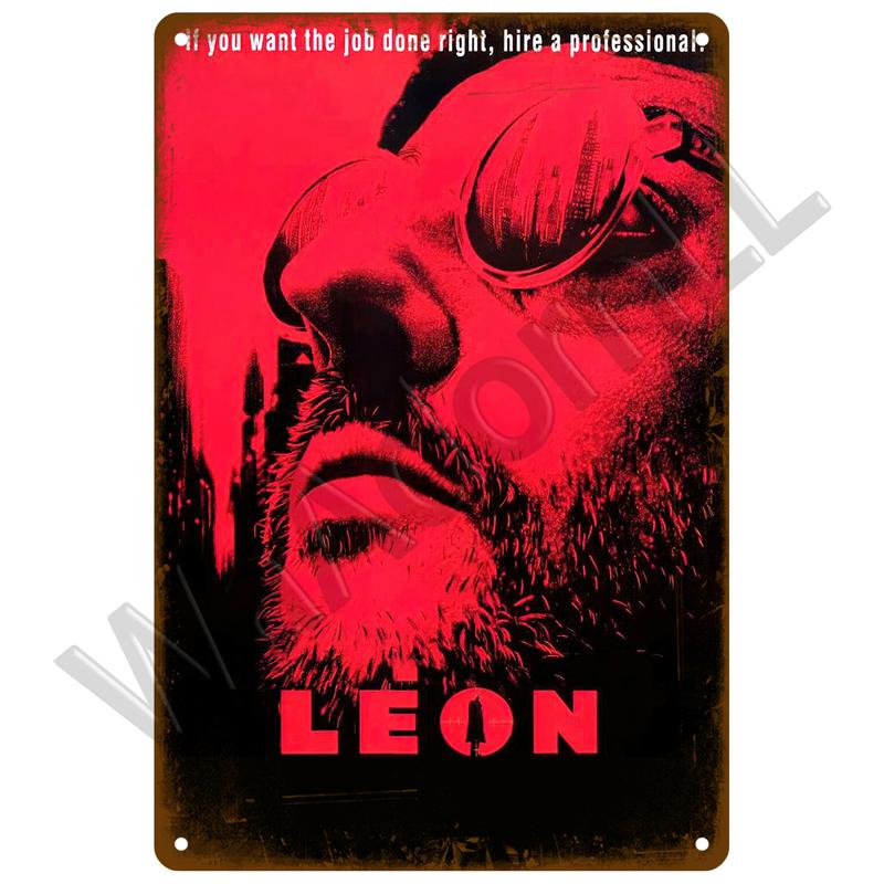 Vintage Metal Sign Movie Retro Tin Sign Aesthetic Living Room Metal Wall Decor Decoration Cinema Industrial Deco Films Poster