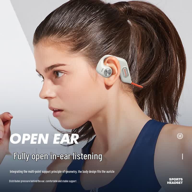 Спортивные Bluetooth-наушники Newman GE13 с костной проводимостью и открытым дизайном