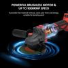 Cordless Angle Grinder 21V 9000RPM Brushles Grinders Tools with 4.0Ah Battery and Charger