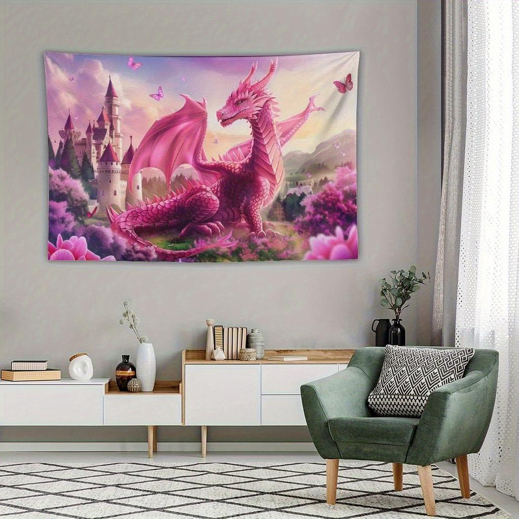 1pc Zodiac Butterflies sun Tapestry Wall Hanging Unique Design Indoor Decor for Bedroom Living Room Balcony Artistic Home