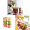 Форма для кубиков льда Контейнер для хранения продуктов с легким извлечением Для домашнего использования