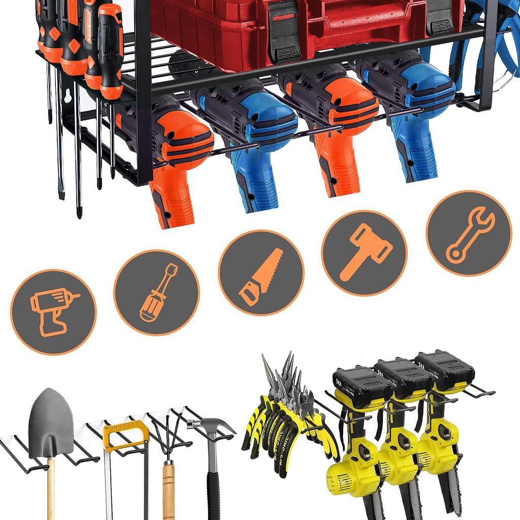 Шкаф для инструментов OYE для электроинструментов Дрели Стиль Ящик для инструментов 3 яруса Настенный