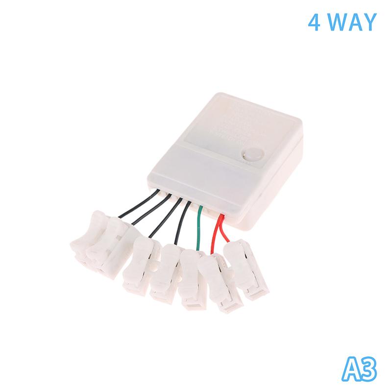 Светодиодная гирлянда 2/4-ходовая 8-режимная подсветка Twinkle Ek-04 диммер гибкая лента для освещения реплика переключателя регулируемая ручка контроллер