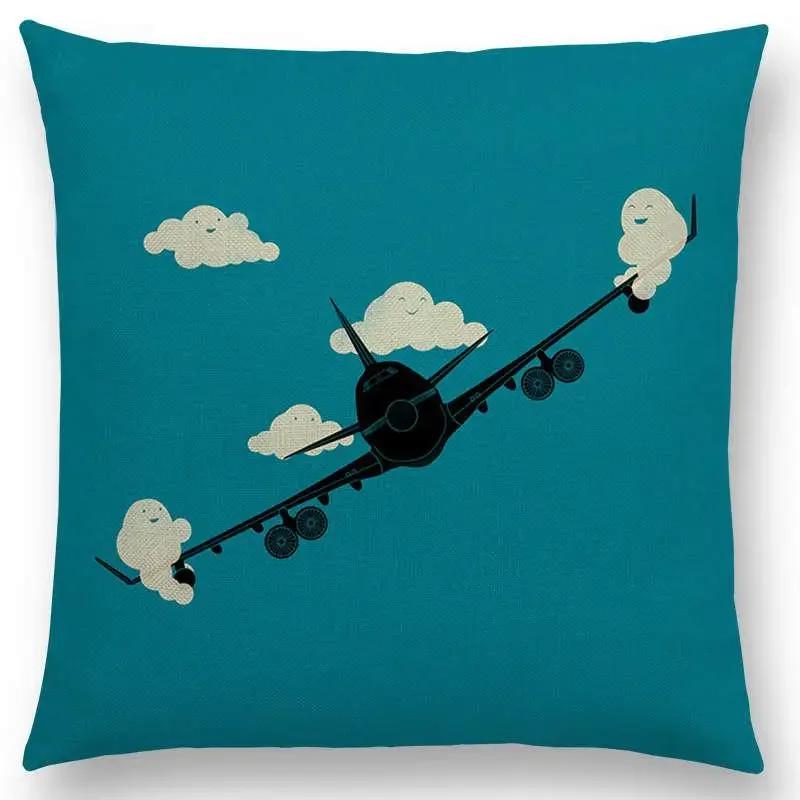 Latest Magical World Unknown Loch Ness  Colorful Pure Curiosity Cushion Cover Sofa Throw Pillow Case Big Octopus Zombie