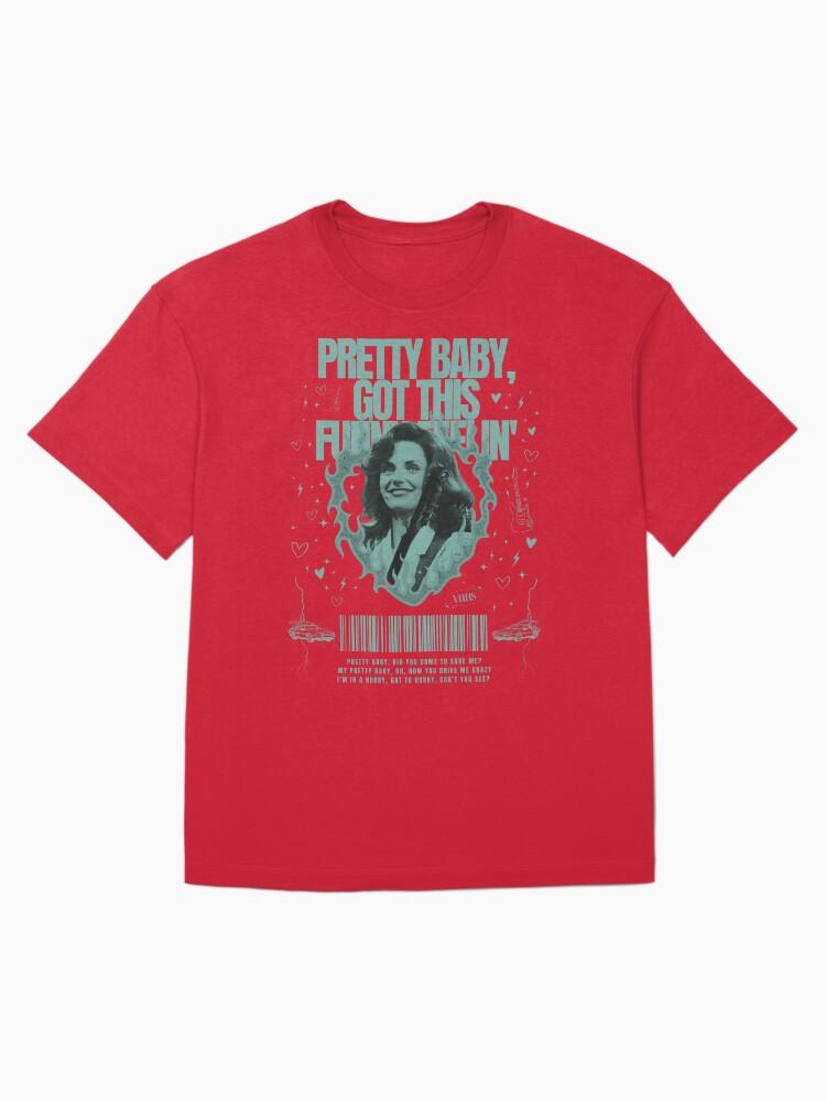 June Carter Cash 'PRETTY BABY' (Billie Bowman) design Oversized T-Shirt