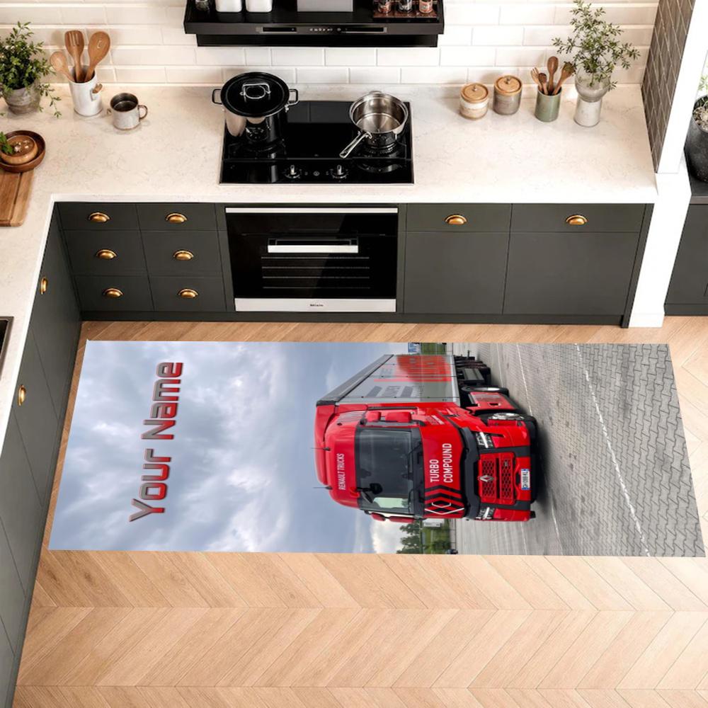 Renault Customize Your Name Kitchen Rug Runner Rug Laundry Mat Hallway Entryway The Best Gift Choice