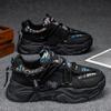 Men's Shoes New Autumn Retro Trend Versatile Sports Casual Shoes Men's Platform Wear-resistant Shoes