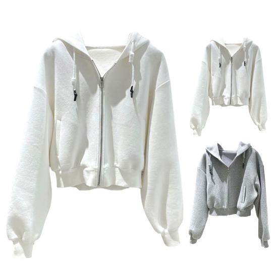 Женское зимнее пальто с капюшоном и буквенным принтом с длинным рукавом, толстая молния, карманы на шнурке, эластичные манжеты по краю, мягкая теплая повседневная женская куртка в стиле хип-хоп