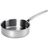 De Buyer Priority Shallow Saucepan (without Lid) 3691-28, 28cm, with Handle, 18-10 Stainless Steel, France, ASTE53