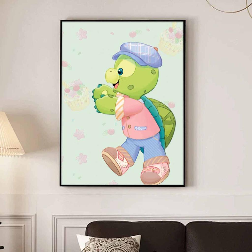 DIY Diamond Painting Little Turtle Cross Stitch Kit Mosaic Art Diamond Painting Full Circle Diamond Home Decoration