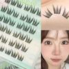 Glue Free Manga Lashes With Jelly Glue Strips 3D False Eyelashes Cat Elf Eyelashes  Party Supplies