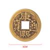 5Pcs Chinese Fortune Coins Feng Shui I-Ching Coins Chinese Good Luck Coins Dragon Coins Ancient Chinese Dynasty Coin Hole Hanging Decor