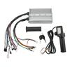 36V 48V 1500W Motor Brushless Controller LCD Display Meter Throttle Grip with Lock for Electric