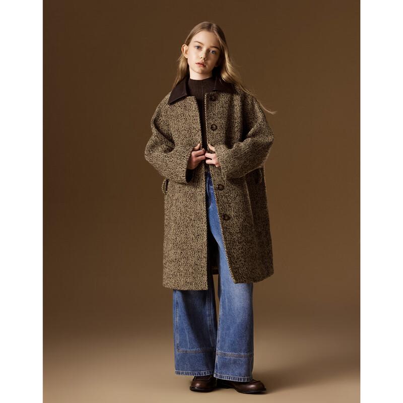 Зимний стеганый реглан для девочек ELLE KIDS