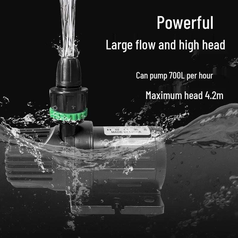 Self-Circulating Silent Water Pump for Indoor Plant Walls, Small Gardens, Fish Ponds, and Tanks