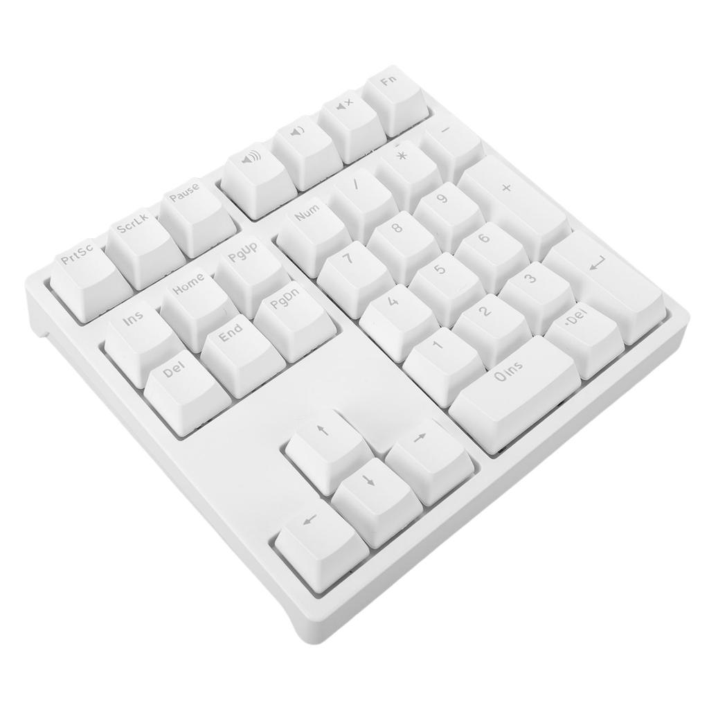 Проводная механическая цифровая клавиатура USB C 34 клавиши цифровая клавиатура с RGB-подсветкой для ноутбука настольного ПК