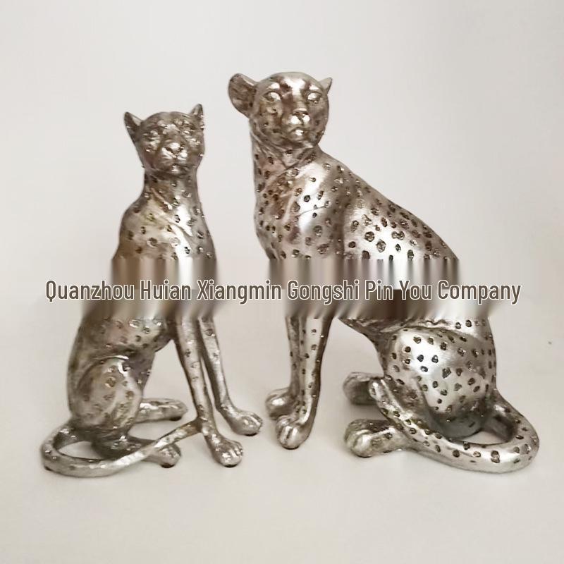 Leopard Resin Ornament for Home or Office Decor - Hot Seller