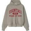 Fear of God Essentials Классическая толстовка Дымчато-серый Мужские Топы 192HO256862F