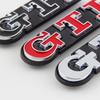 Металлическая наклейка с логотипом GTI на решетку радиатора автомобиля для VW Polo Golf 5 6 Passat B3 Scirocco Tiguan Jetta Touareg Beetle Touran CC