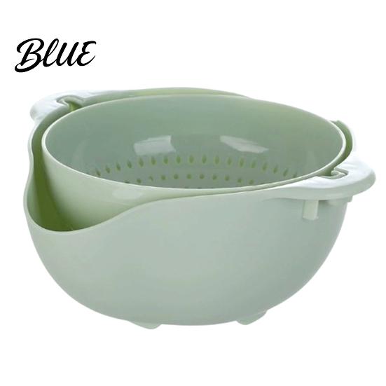 Food Prep Colander Fruit Portable Vegetable Basket Washing Double Layer Multifunctional Draining Snack Basket & Colander Strainer Bowl for