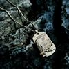 European & American Stainless Steel Eagle Dog Tag Necklace - Trendy Hip Hop Pendant for Men