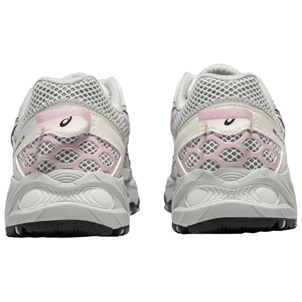 Asics Gel-Kahana Tr Ткань Синтетическая кожа Универсальные Удобные Низкие Кроссовки для повседневной носки Женские кроссовки Белый Розовый 1203A390-101