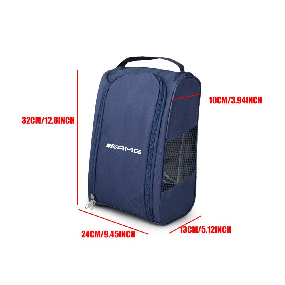 Car Sneaker Storage Bag Travel Outing Shoe Storage Tool Shoe Bag For Mercedes Benz B/C/E/S Class C200 GLC GLE CLA W166 W163 W221 AZ1