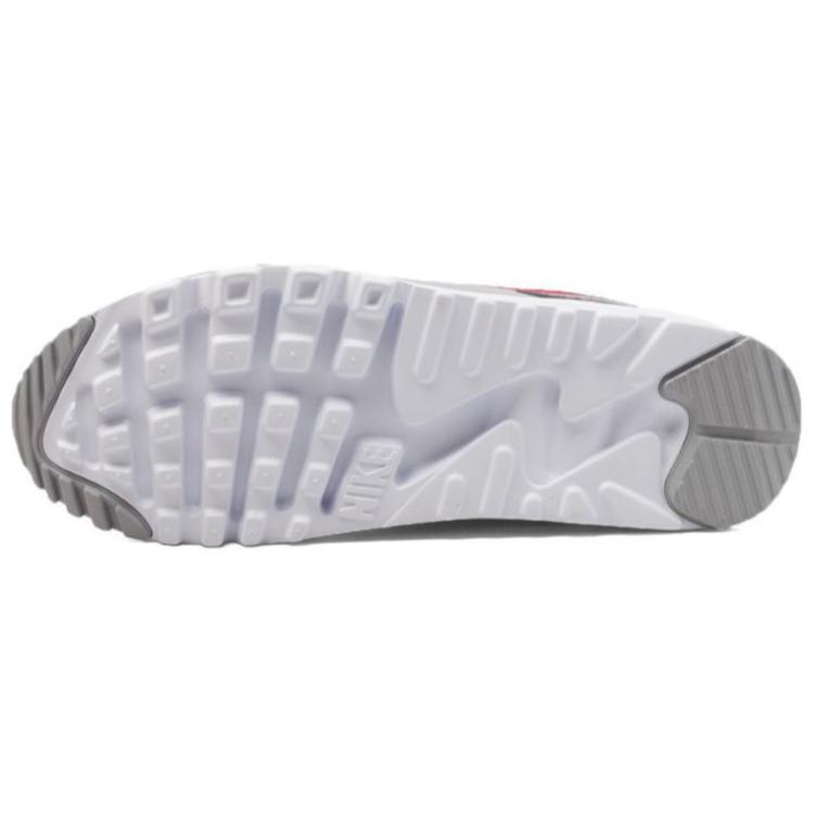 Nike Air Max 90 Ultra Dark Grey Gym Red Мужские кроссовки Wolf-Grey 819474-006