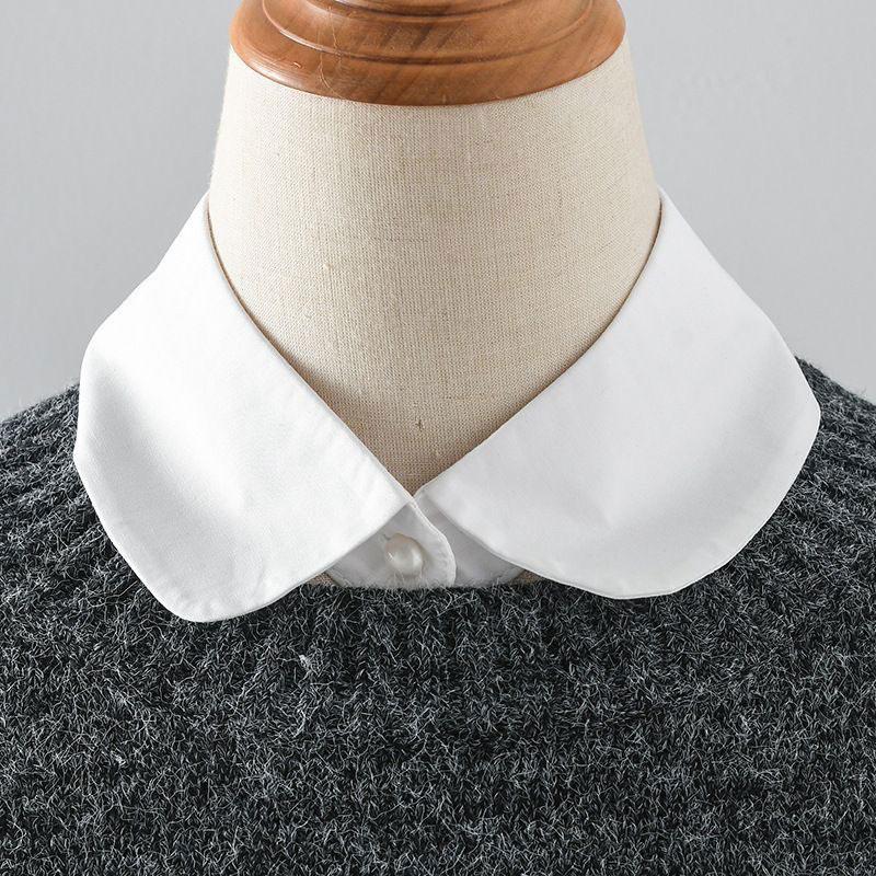 Perfect Match White Stand Collars Detachable Fake Collar Simplicity Fashion Faux False Collar For Women Girls