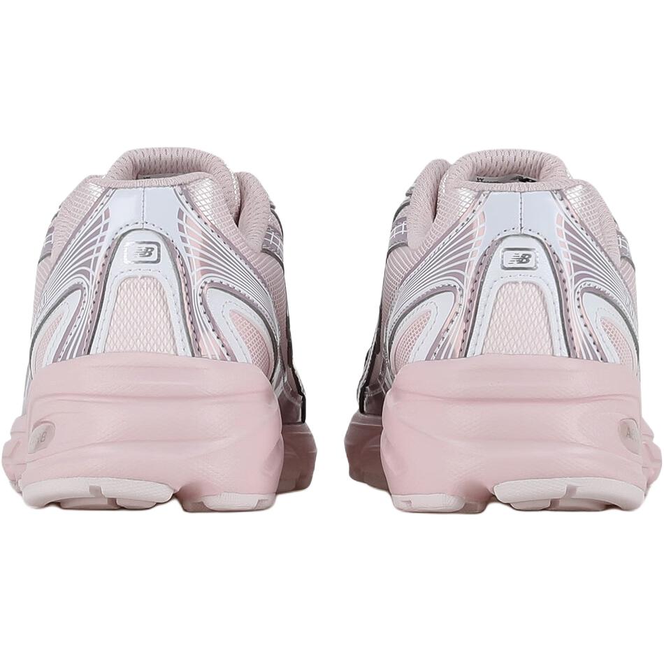 New Balance NB 740 Дышащие Устойчивые к истиранию Нескользящие Низкие Детские Беговые Кроссовки Розово-Серебристые Унисекс G7405GL